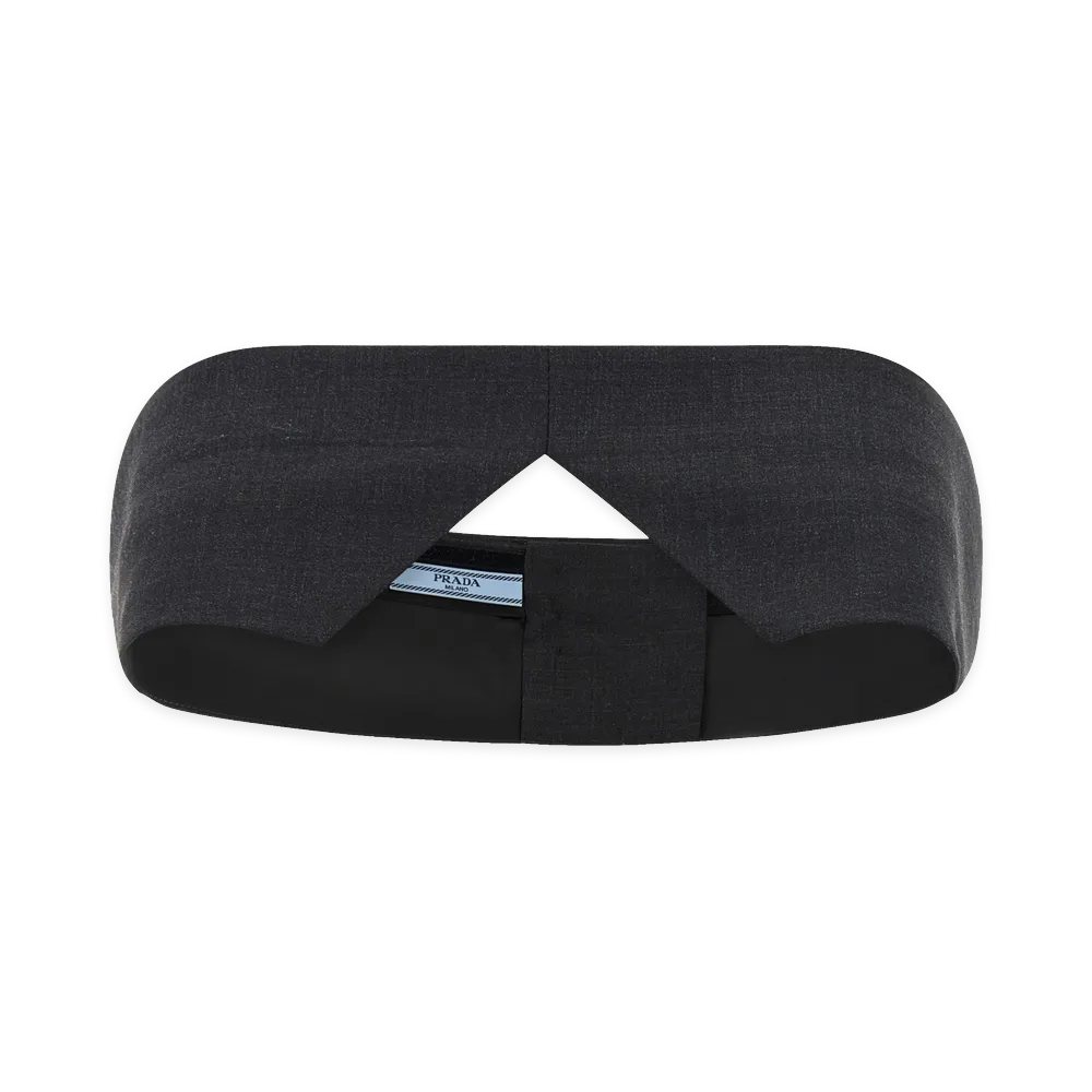 PRADA Women's Cool Wool Top "Gray"