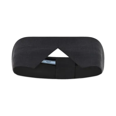 PRADA Women's Cool Wool Top "Gray"