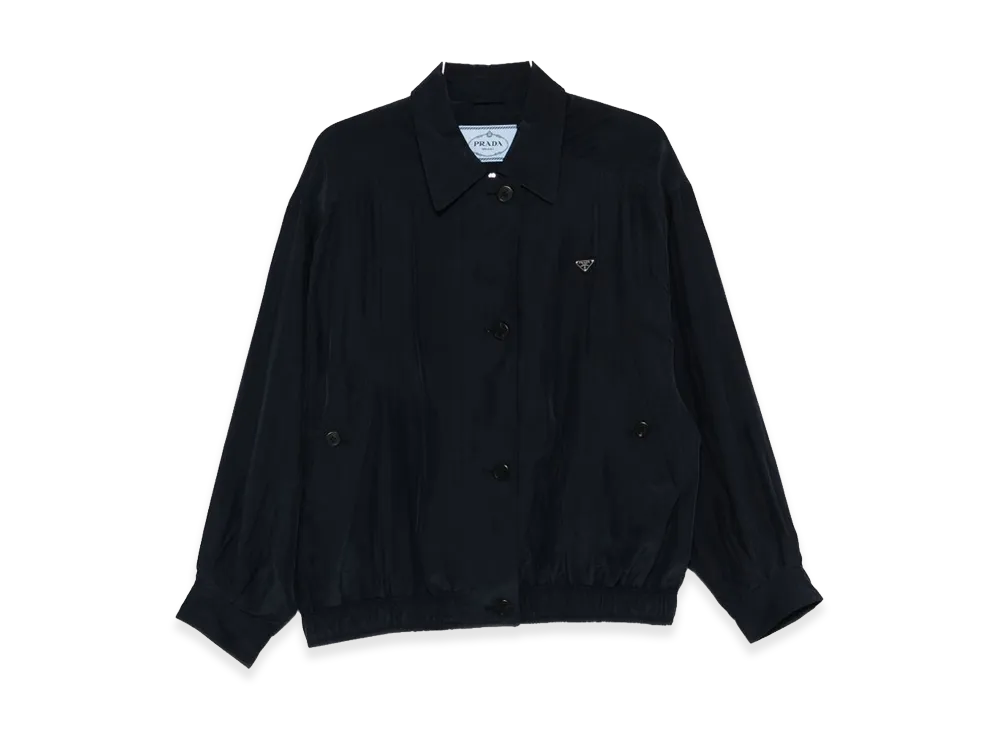 PRADA Wonen's Silk Jacket "Black"