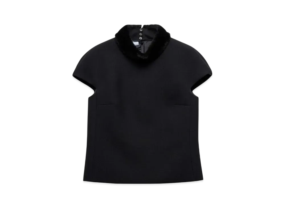PRADA Women's Natte Top "Black"