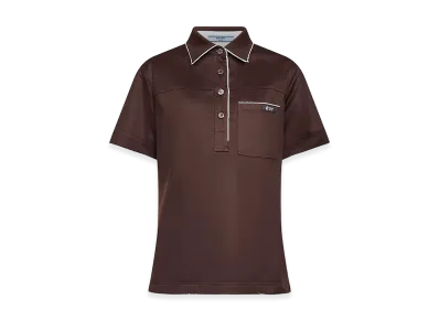 PRADA Women's Polos "Brown"