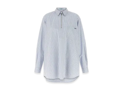 PRADA Women's Striped Shirt "Light Blue"