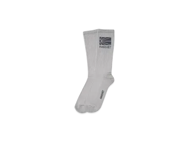 RASSVET MEN LOGO SOCKS KNIT "GREY"