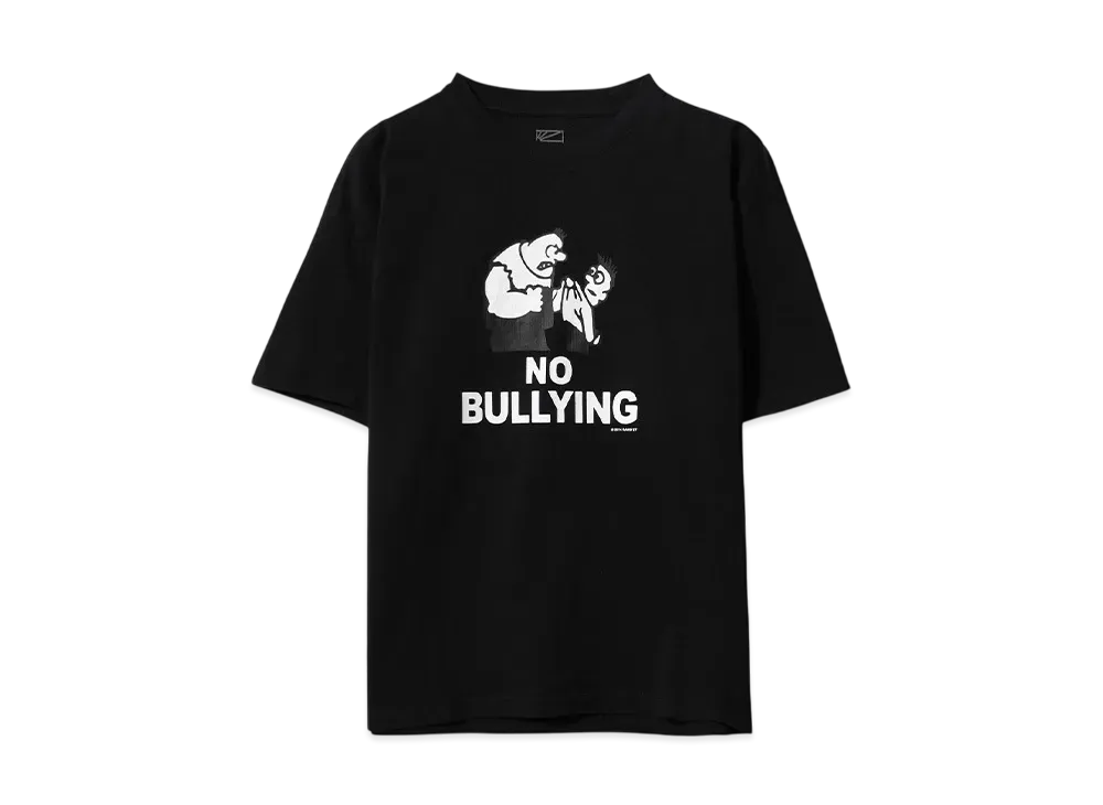 RASSVET MEN NO BULLYING T-SHIRT KNIT "BLACK"