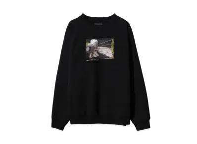 RASSVET MEN DOG LOGO SWEATSHIRT KNIT "BLACK"