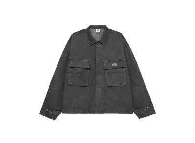 Paragraph Washed Oversized Jacke "Charcoal"