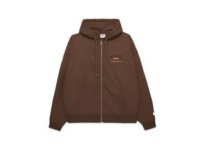 Paragraph Paragraph Timeless Zip Hoodie "Brown"