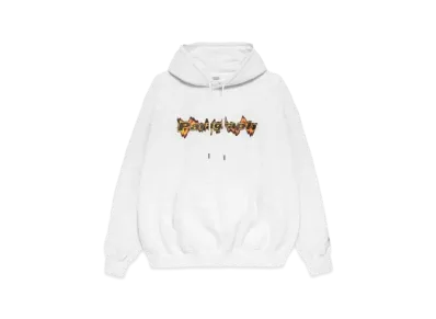 Paragraph Flame Graphic Hoodie "Melange"