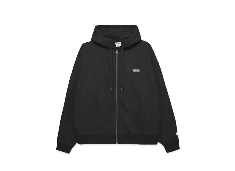 Paragraph Metal Ellipse Logo Zip Hoodie "Black"