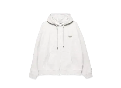 Paragraph Metal Ellipse Logo Zip Hoodie "Melange"