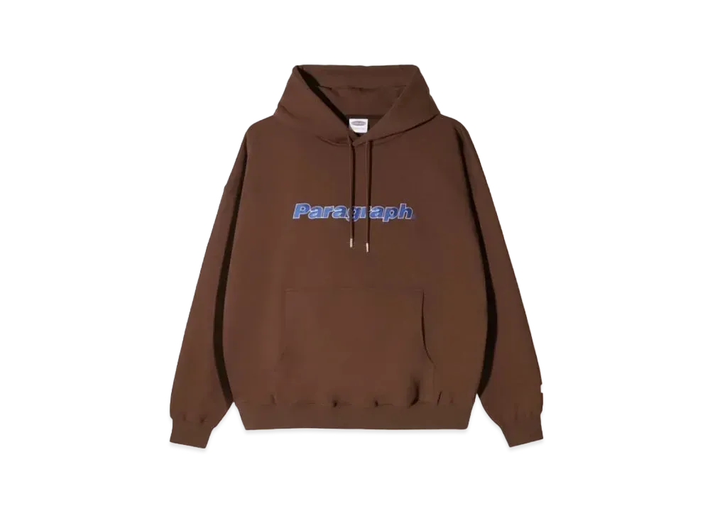 Paragraph Basic Logo Hoodie "Brown"