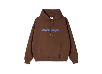 Paragraph Basic Logo Hoodie "Brown"