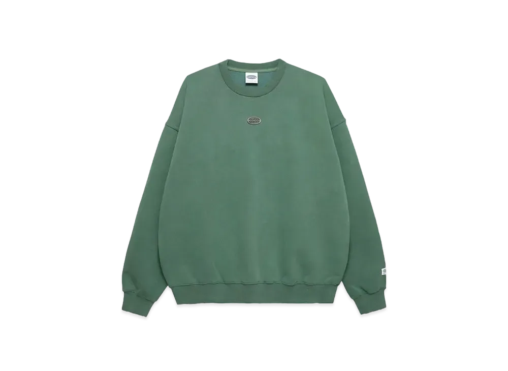 Paragraph Metal Ellipse Logo Crew "Green"