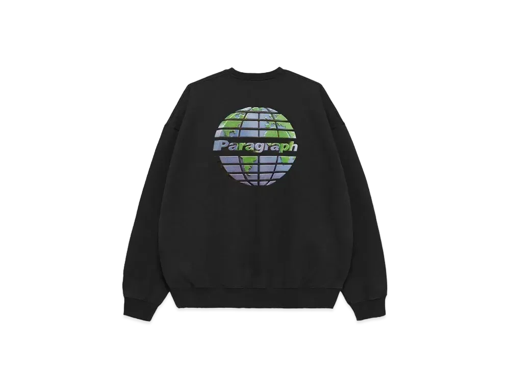 Paragraph 3D Circle Logo Crew "Black"