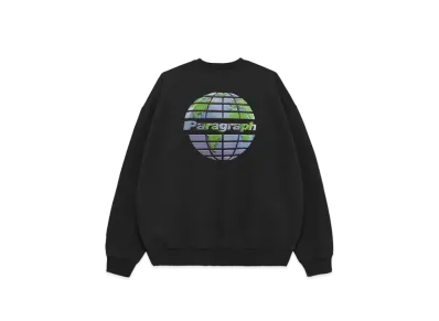 Paragraph 3D Circle Logo Crew "Black"
