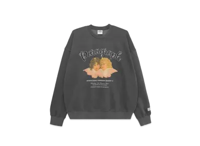 Paragraph Twin Angel Crew "Charcoal"