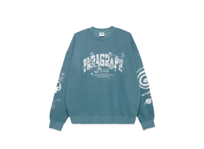 Paragraph Damaged Happy Smile Crew "Blue"
