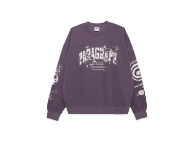 Paragraph Damaged Happy Smile Crew "Purple"