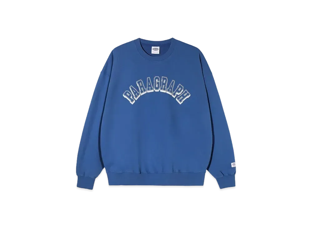Paragraph 3D Typo Logo Crew "Blue"