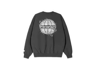 Paragraph Spray Circle Logo Crew "Charcoal"