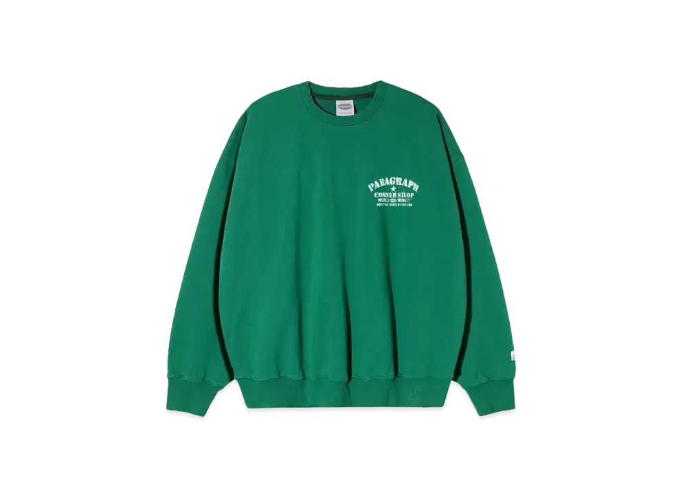 Paragraph Spray Corner Shop Crew "Green"