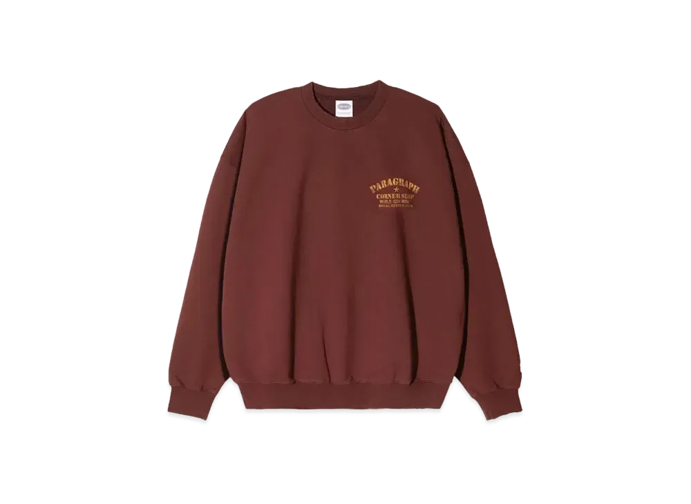 Paragraph Spray Corner Shop Crew "Brown"