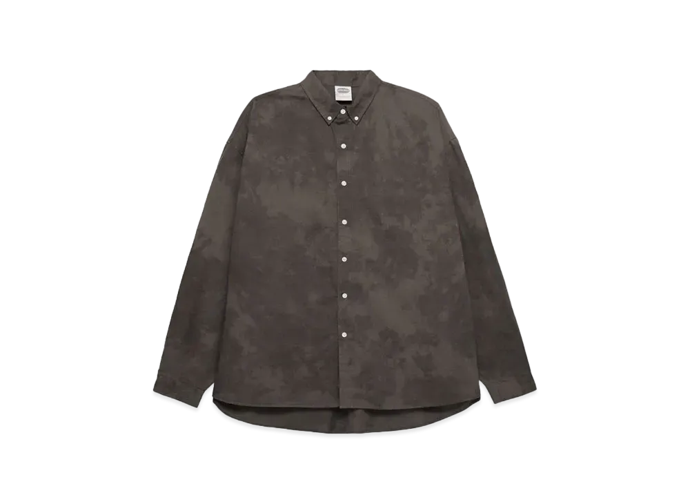 Paragraph Logo Badge Dying Shirt "Charcoal"