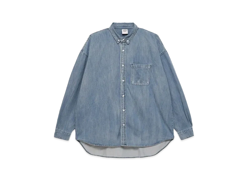 Paragraph Washed Big Denim Shirt "Denim"