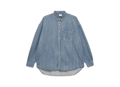 Paragraph Washed Big Denim Shirt "Denim"