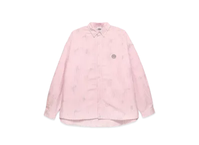 Paragraph Metal Logo Oxford Shirt "Red"