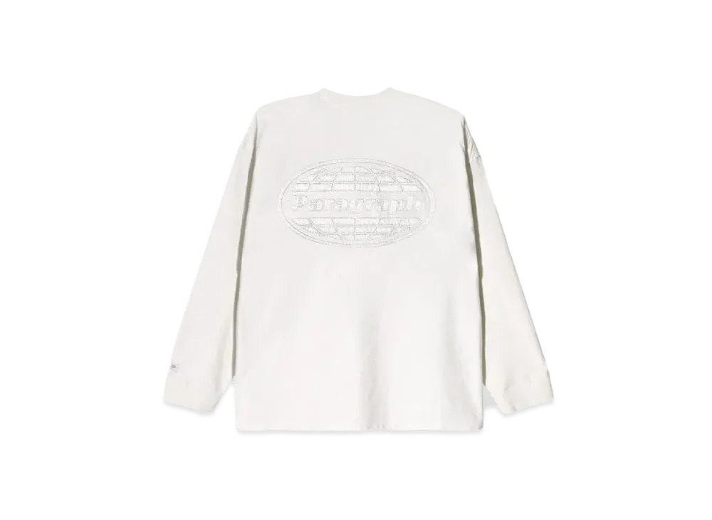 Paragraph Damaged Ellipse Logo L/S "Cream"