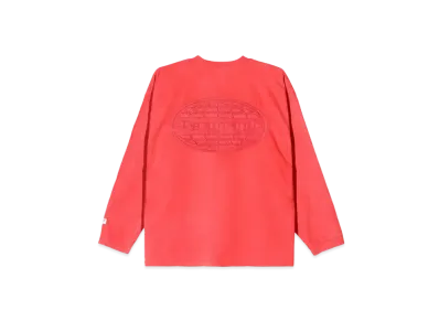 Paragraph Damaged Ellipse Logo L/S "Red"