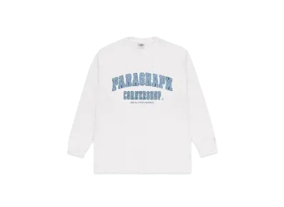 Paragraph Destroyed Patch L/S "White"