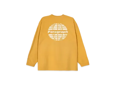 Paragraph Circle Logo Dying L/S "Yellow"
