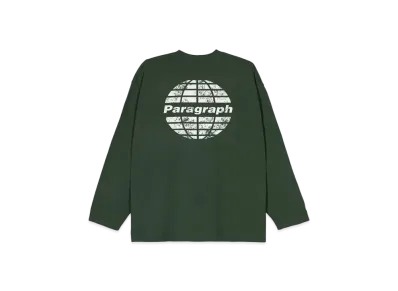 Paragraph Circle Logo Dying L/S "Green"
