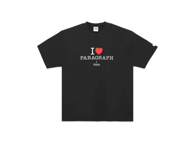 Paragraph Love Paragraph T Shirt "Black"