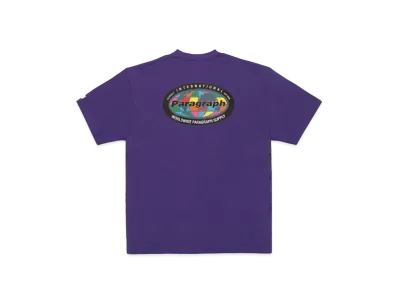 Paragraph Colorful Earth Logo T Shirt "Purple"