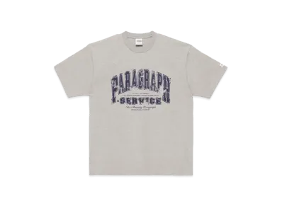 Paragraph Damaged Logo T Shirt "Grey"
