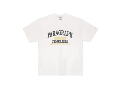 Paragraph Timeless T Shirt "White"