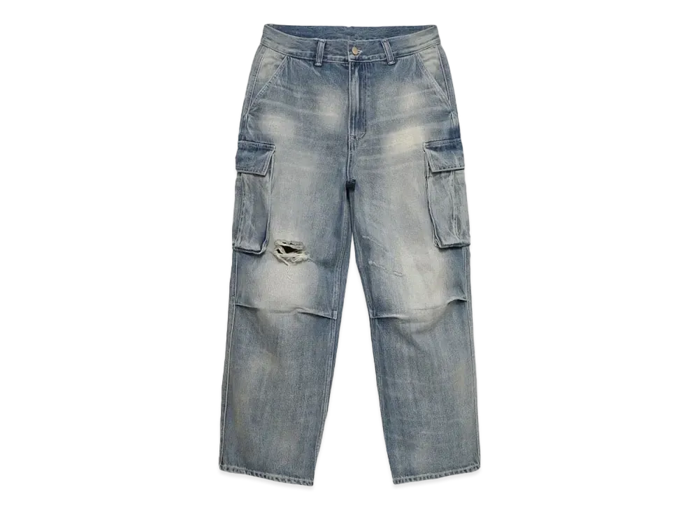 Paragraph Cargo Denim Pants "Denim"