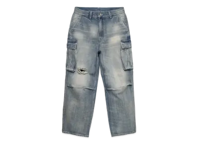 Paragraph Cargo Denim Pants "Denim"