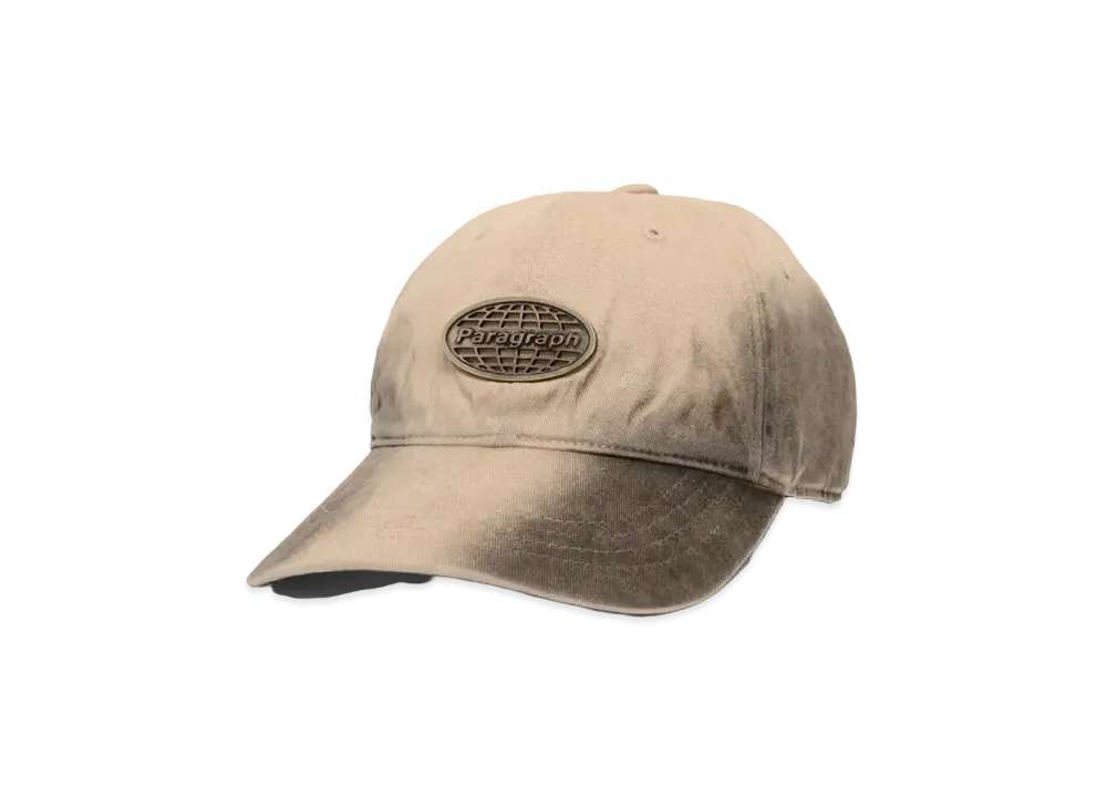 Paragraph Two Tone Washed Cap "Beige"