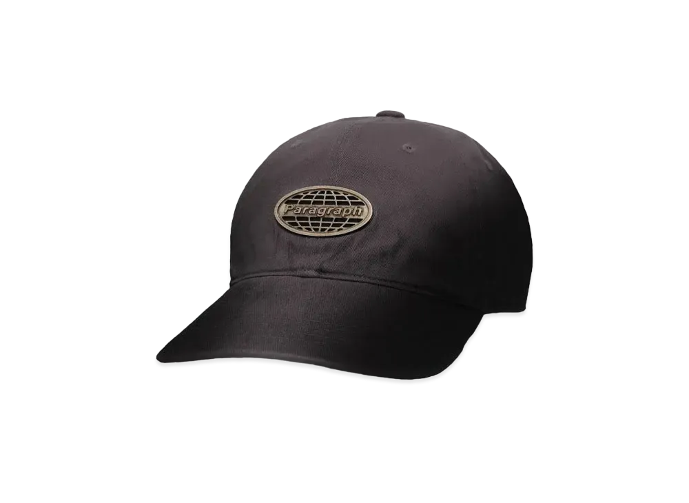 Paragraph Two Tone Washed Cap "Charcoal"