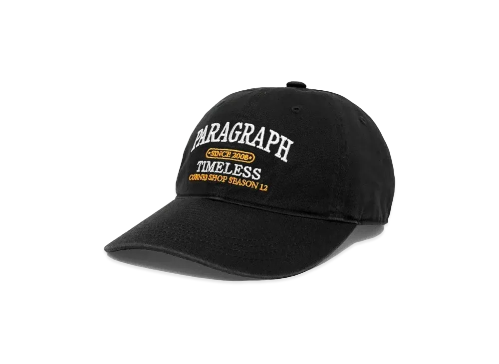 Paragraph Timeless Cap "Black"