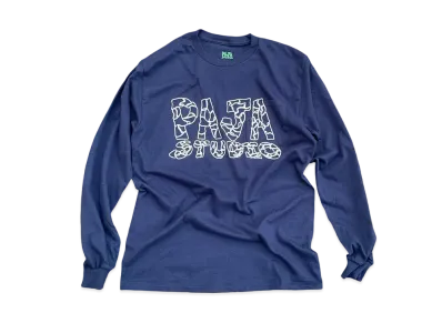 PAJA STUDIO Camo Pocket L/S Tee "Navy"