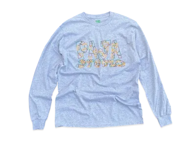 PAJA STUDIO Camo Pocket L/S Tee "Gray"