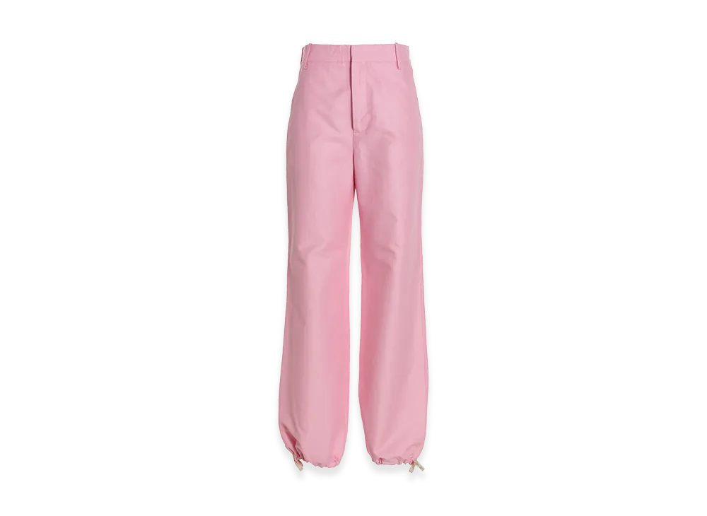 MARNI Women's Logo Embroidery Pants "Pink"