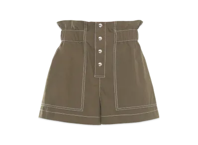 MARNI Women's Gabardine Shorts "Green"