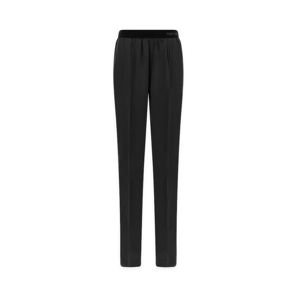 TOM FORD Women's Silk Pants "Black"