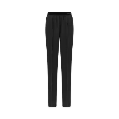 TOM FORD Women's Silk Pants "Black"